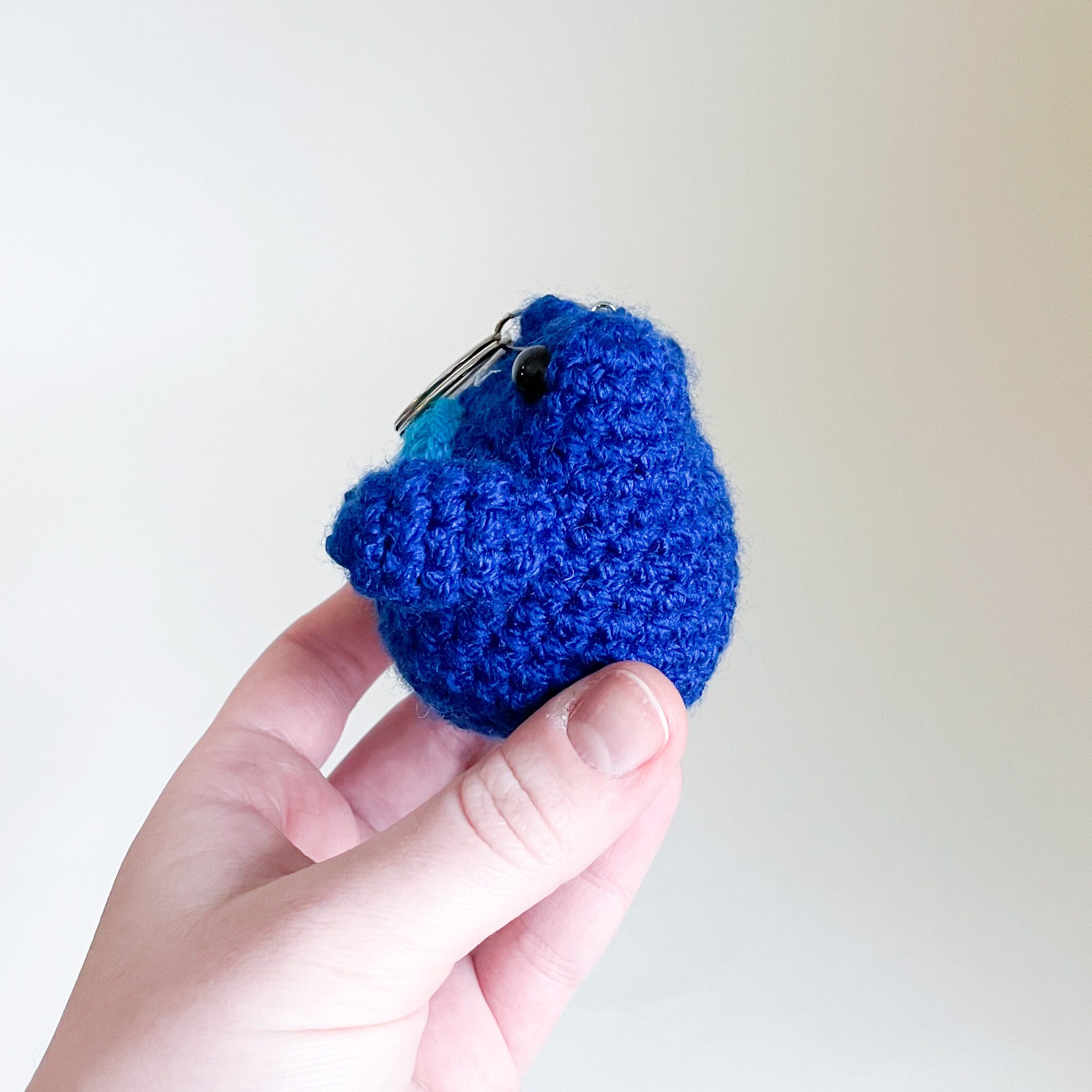 Blueberry Frog Plush Keychain Stuffed Animal Doll Cute Etsy