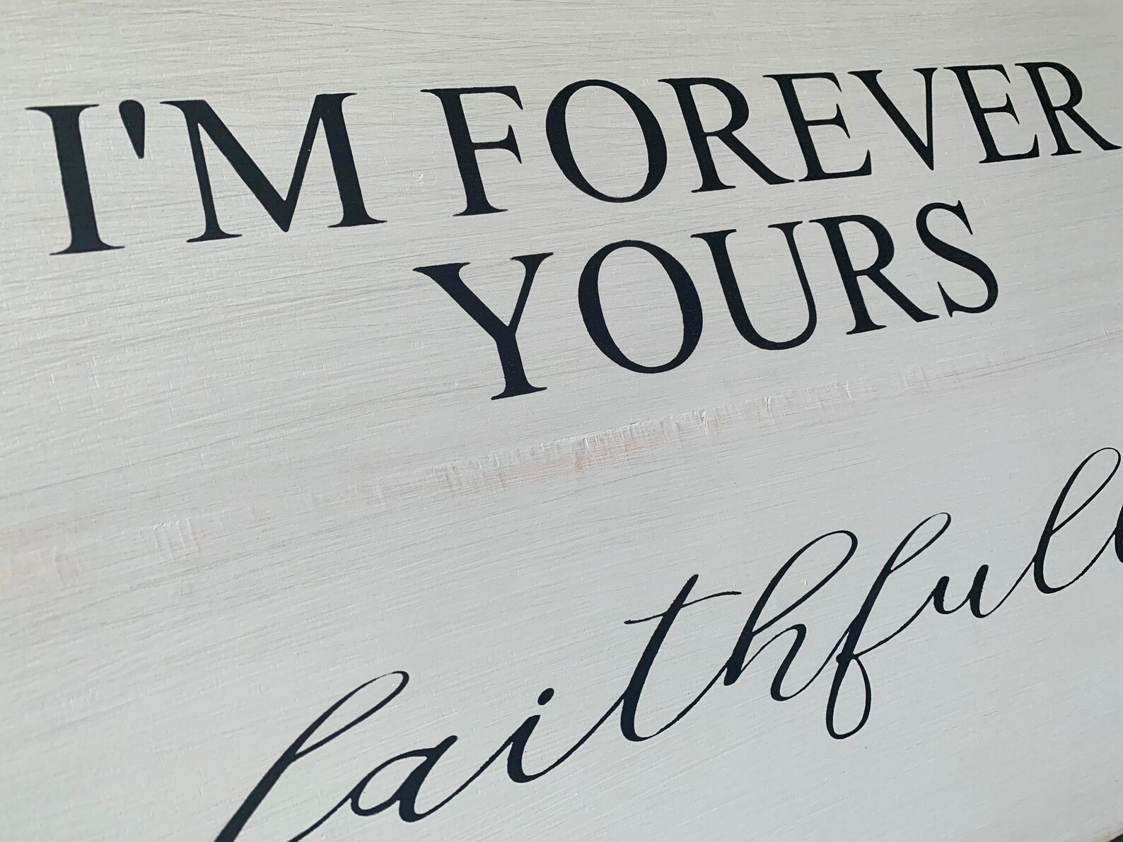 I'm Forever Yours Faithfully Gift for Spouse Partner Etsy