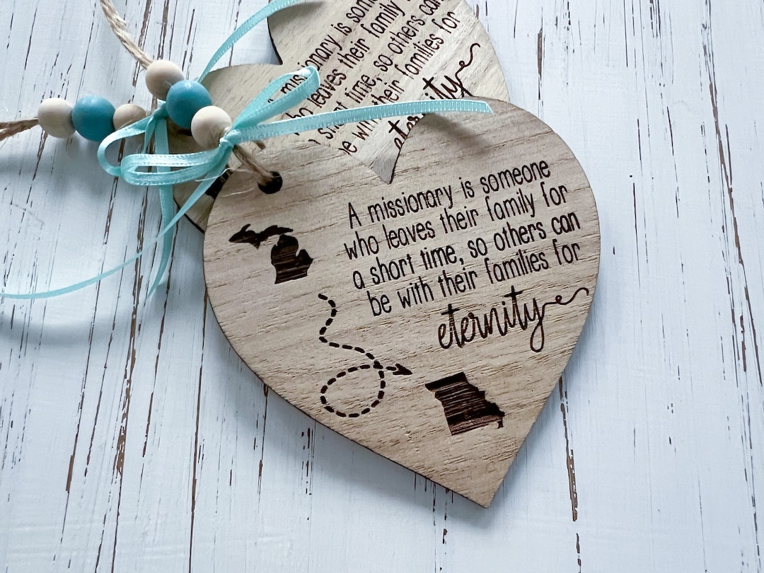 Missionary Christmas Ornament, LDS Ornament, Gift for Sister Missionary ...