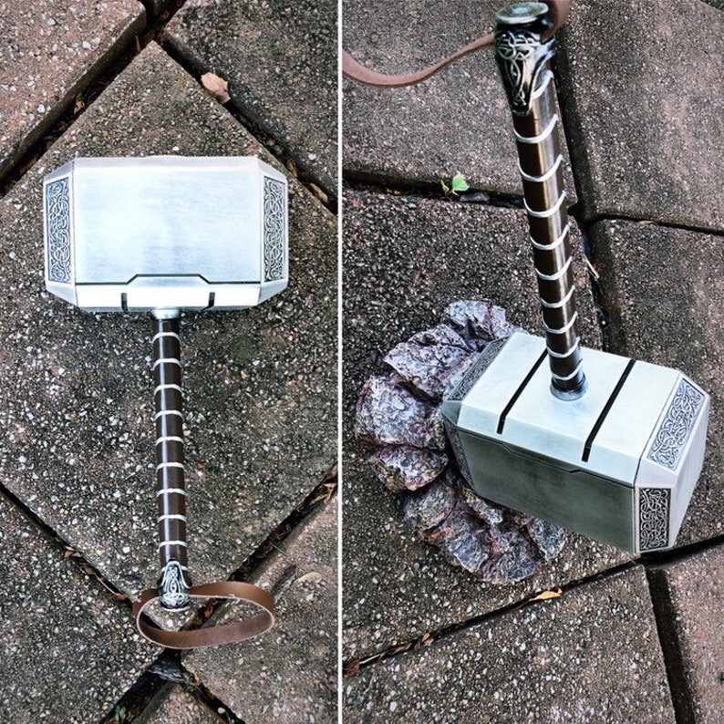 Thor Norse God of Thunder Hammer 11 Replica Prop Resin Cast Etsy