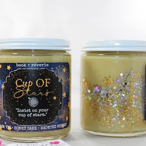 haunting of hill house - nell's cup of stars candle "insist on your cup of stars." | literary candles, horror candle, book and reverie