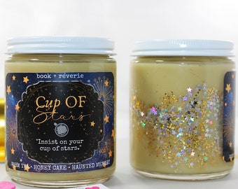 haunting of hill house - nell's cup of stars candle "insist on your cup of stars." | literary candles, horror candle, book and reverie