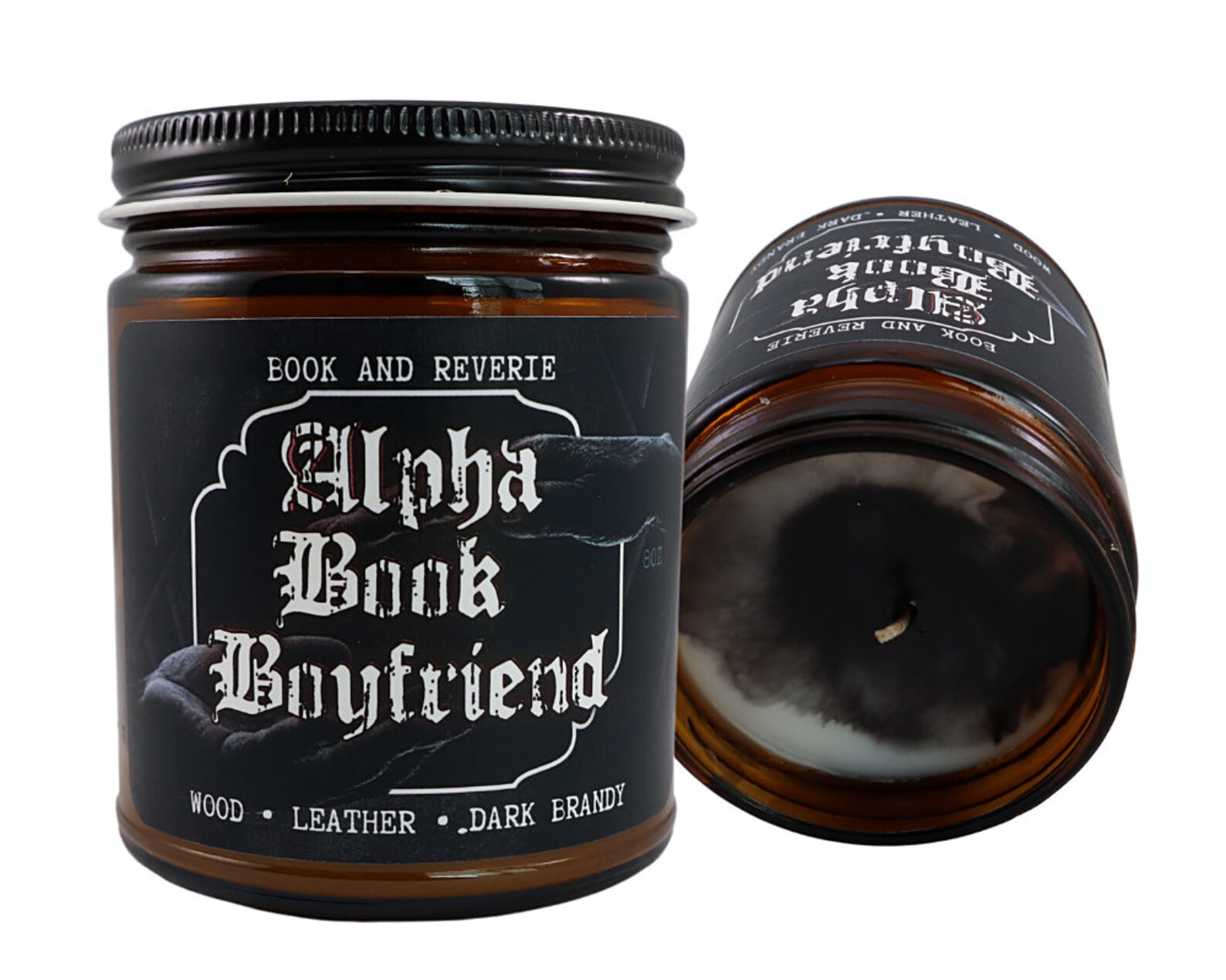 Alpha Book Boyfriend Candle Masculine Candle Smells Like a Etsy