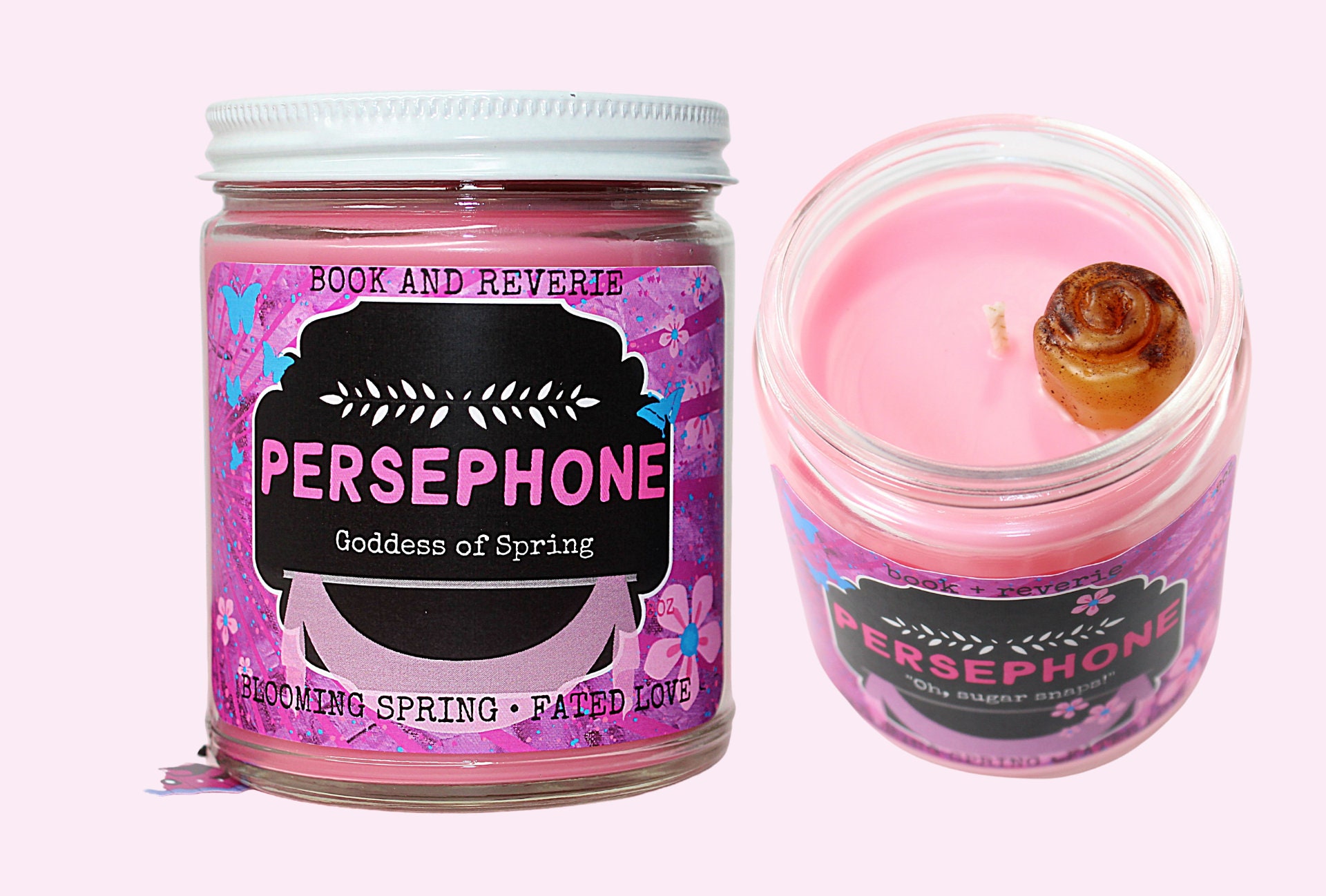 greek mythology PERSEPHONE candle "goddess of spring" | lit…