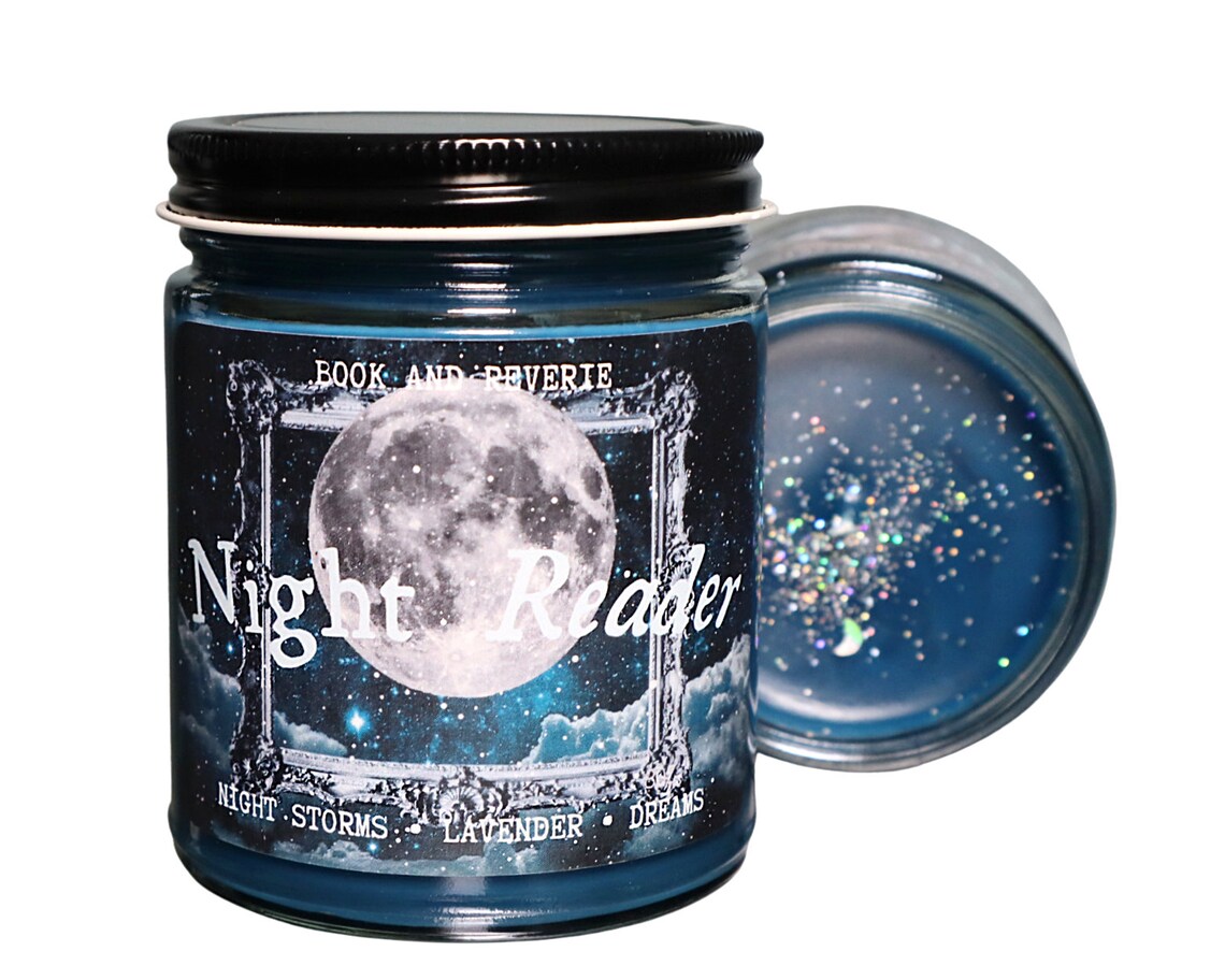 Night Reader Insomnia Unique Candles Calming Candles Etsy