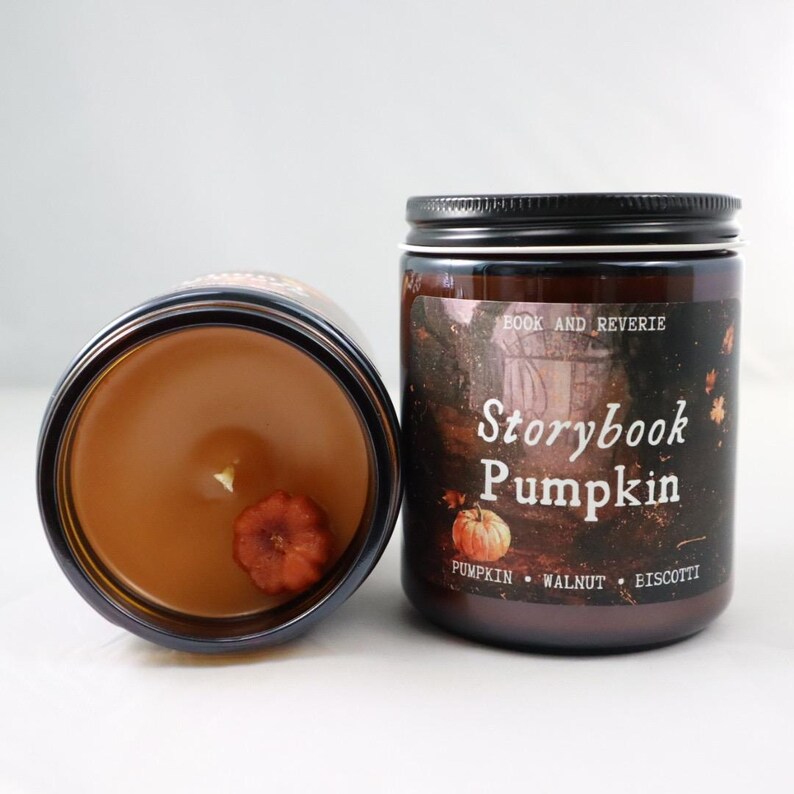 bookandreverie Storybook Pumpkin Candle