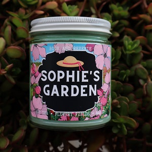 Sophie's Garden candle | secret garden, howl and sophie