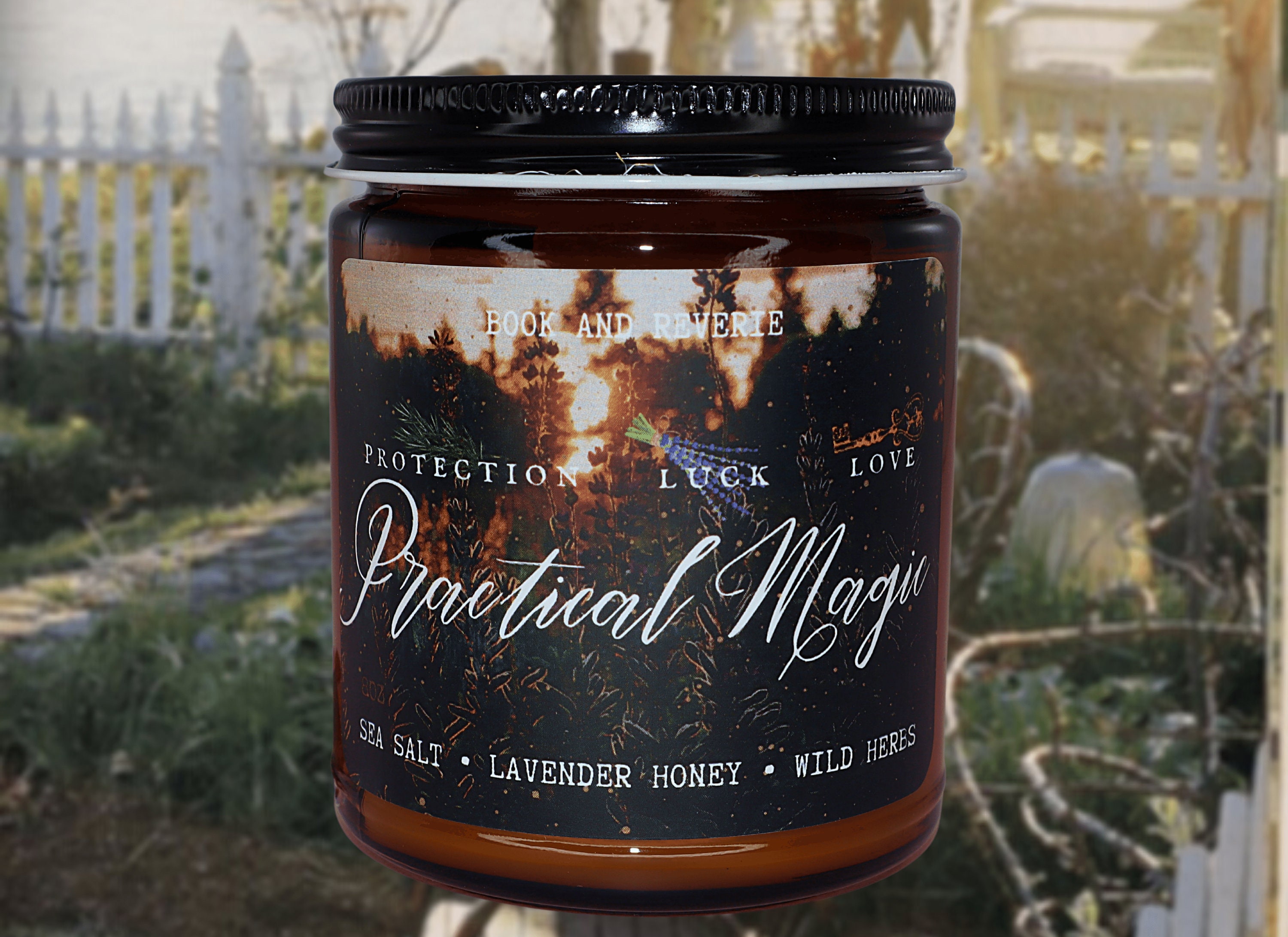 Practical Magic Candle | witches, cottagecore, nerdy gift, book lover…