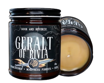 Geralt of Rivia Candle: Frankincense, Woods & Fate - 9oz