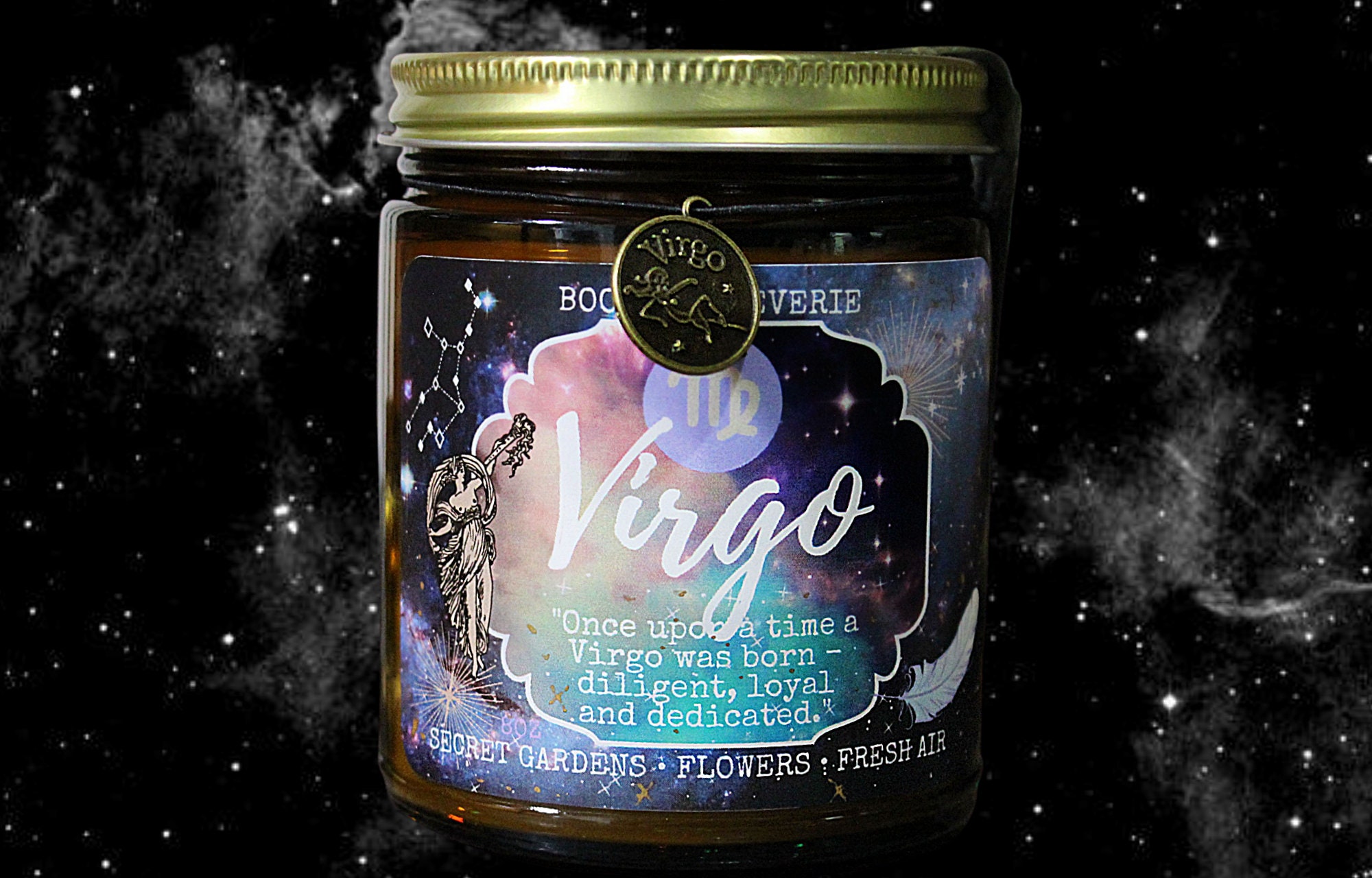 VIRGO Candle Zodiac Candle Astrology Birthday Gift Virgo Etsy