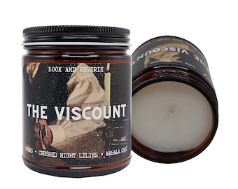 The Viscount | Julia Quinn, Anthony Bridgerton, Bridgerton, Gifts for Readers, Historical Romance, Candle Gifts, The Viscount Who Loved Me