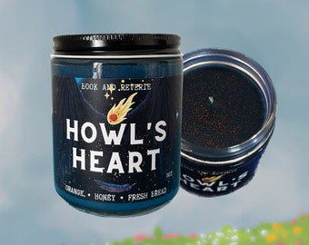 Howl's Heart candle | BESTSELLING | sophie and howl | bookish gifts