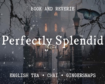 Bly Manor Candle: English Tea, Chai & Gingersnap Scent - Spooky Decor