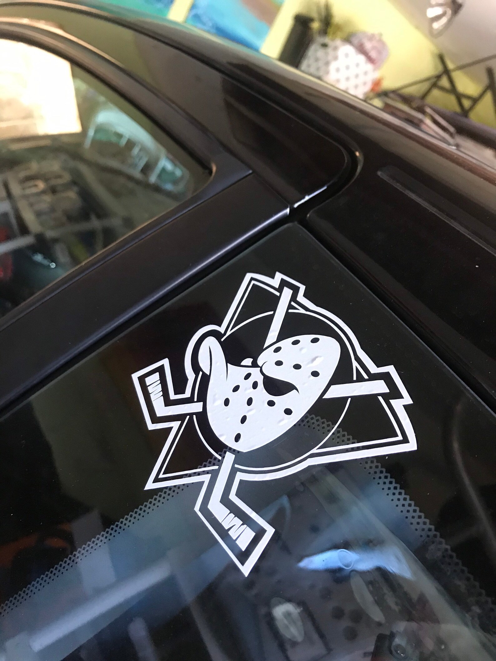 Mighty ducks of Anaheim car decal logo Etsy