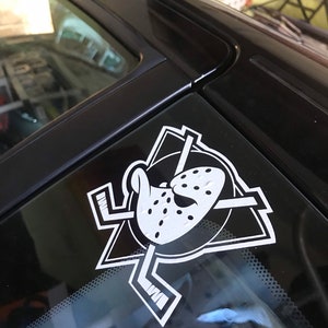Mighty ducks of Anaheim car decal logo