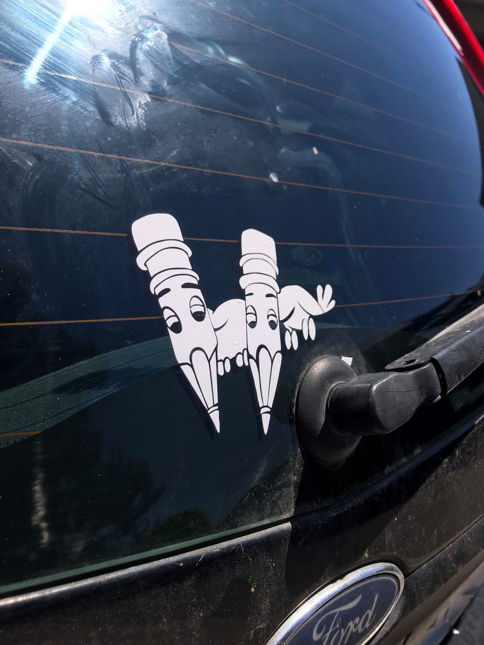 Alice in Wonderland Car Decals in White Etsy