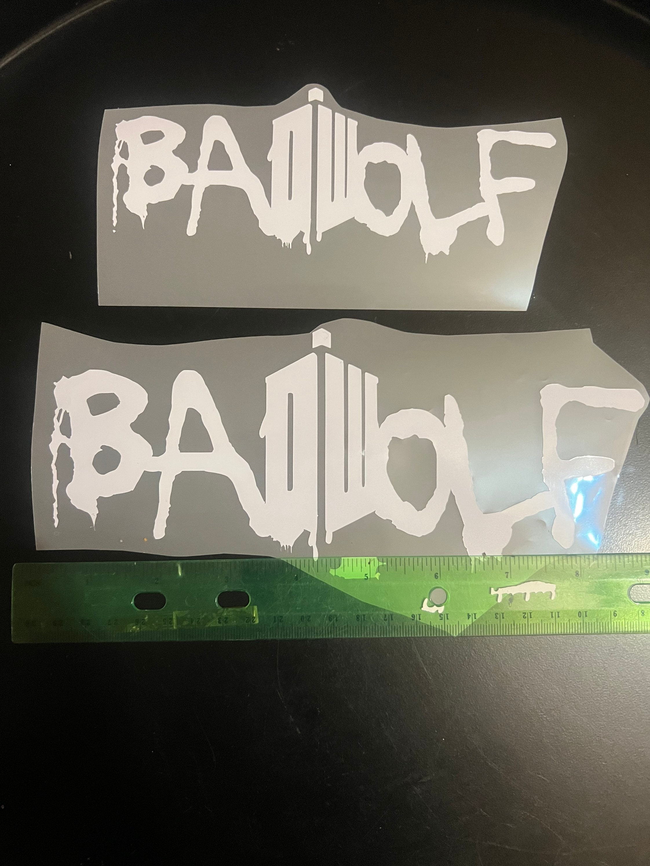 Bad Wolf Car Decals Etsy