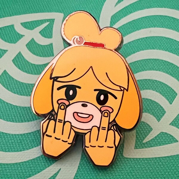 Isabelle Enamel Pin