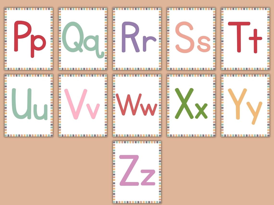 Printable Alphabet Pages for Preschoolers-abc Pages for Kids-letter