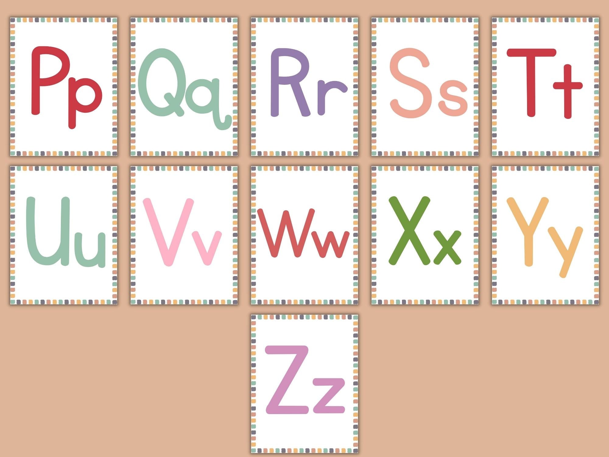 Printable Alphabet Pages for Preschoolersabc Pages for Kidsletter