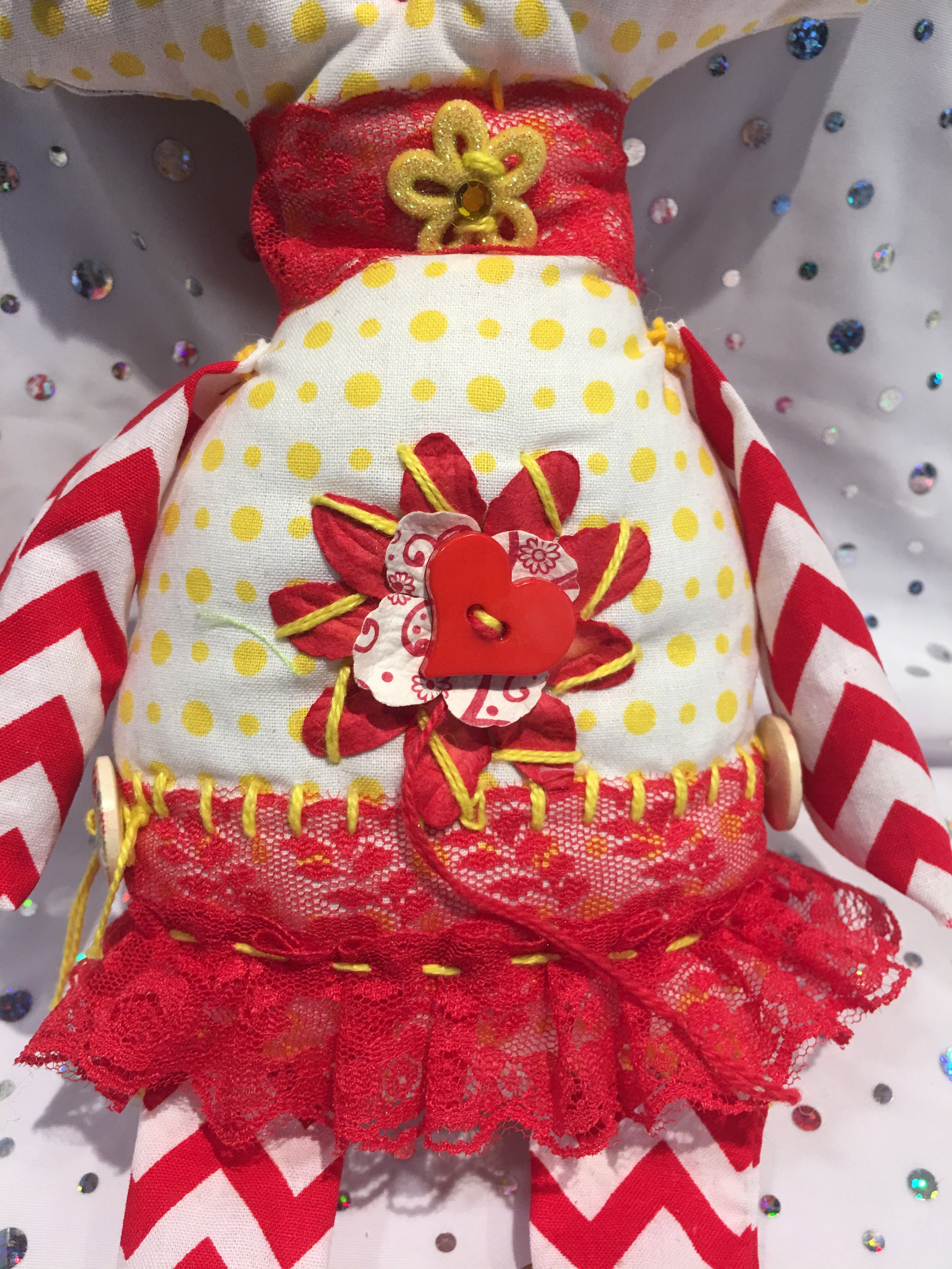 Meet Belle Handmade Plush Monster Bug Doll - Etsy