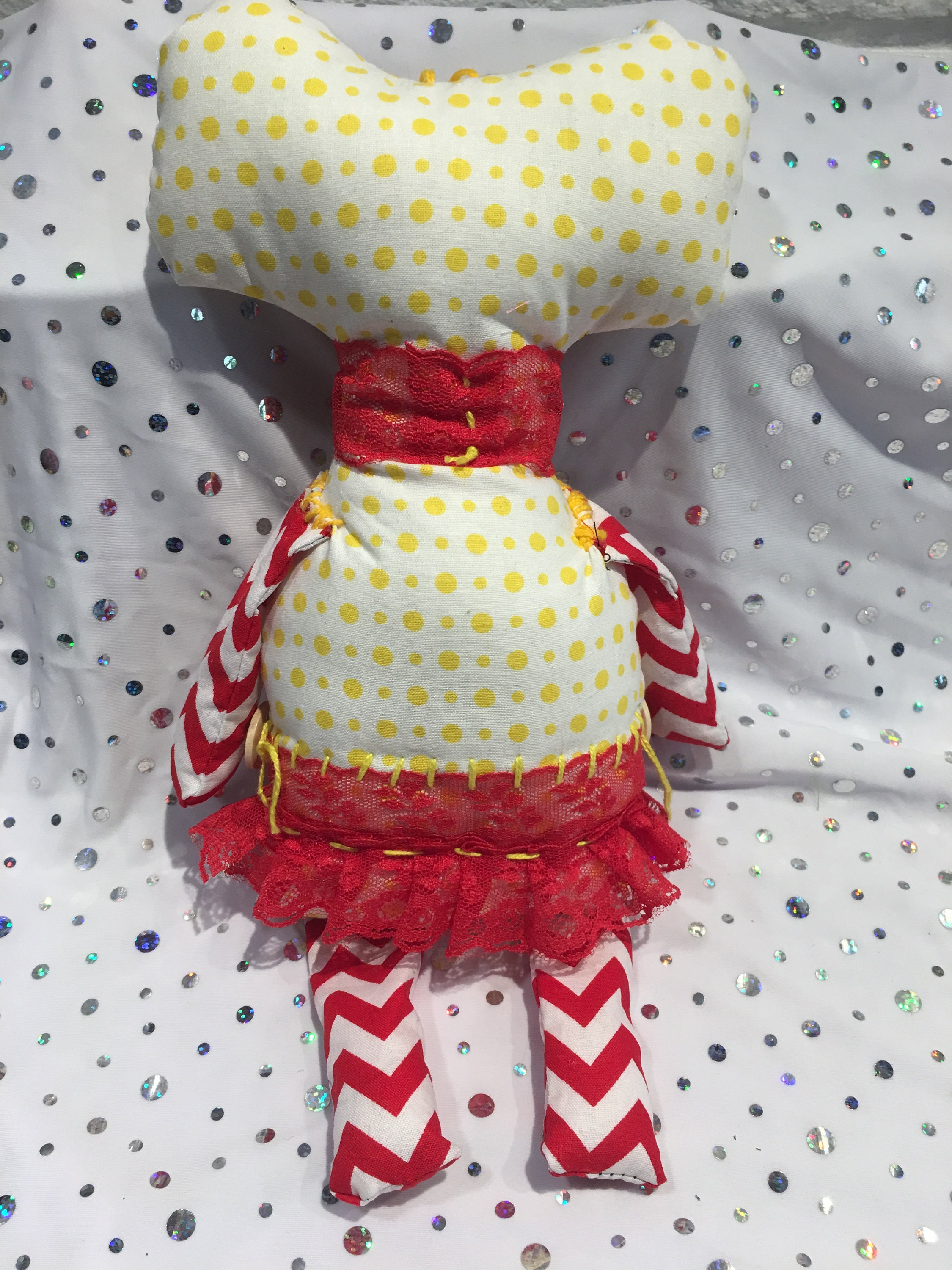 Meet Belle Handmade Plush Monster Bug Doll - Etsy