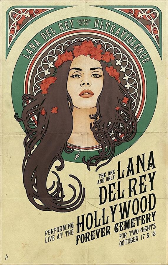 LANA DEL REY Poster #2 Multiple Sizes