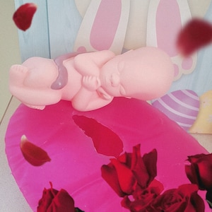 Baby Fetus Silicone mold- Huge baby silicone molds- Resin baby silicone molds- Baby keepsake mold- 8inches fetus mold- Fetus silicone mold