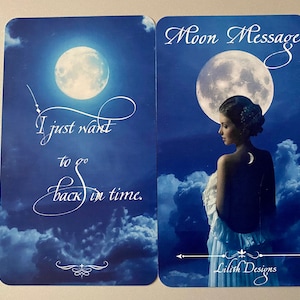 MOON MESSAGES a twin flame message oracle deck, twin flame cards, message deck, soulmate messages, divine feminine, divine masculine cards