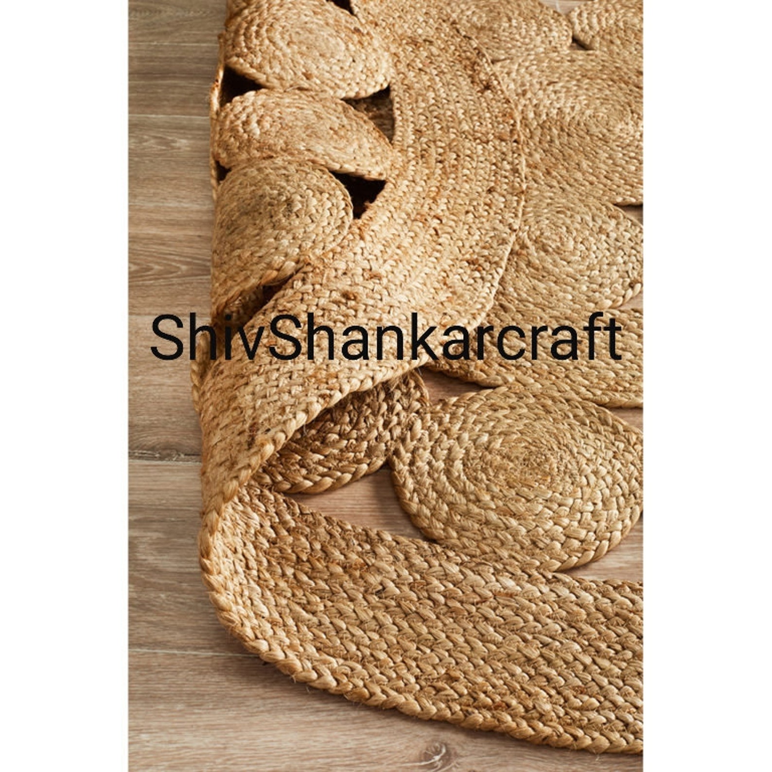 Round Floor Rug Handmade Jute Rug Natural Jute Round Rug Etsy