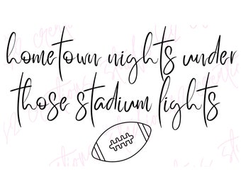 Noce w rodzinnym mieście pod światłami stadionu PNG, Projekt piłkarski, Światła w piątkową noc, Projekt piłkarski w piątkową noc, Światła w piątkową noc