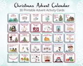 Christmas Advent Activity Cards, Christmas Bucket List, Play Ideas For Kids, Learning Activity, Preschool Flashcards, Homeschool Printable
