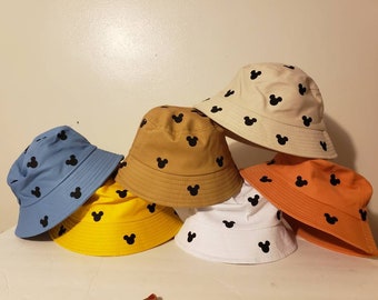 Mickey all over bucket hats