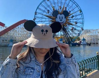 Mikey ear safari kids hat size M
