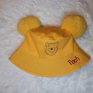 Winnie the pooh adult hat with ears