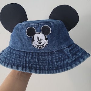 Denim Mickey Bucket Hat & Fanny Pack by Cute Zo Your favorite OG denim is BACK!!!!✨✨ You guys asked, and  main image 4