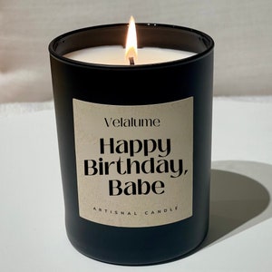 BFF Gift Happy Birthday Babe Candle Birthday Gift Funny Candle Gifts for friends