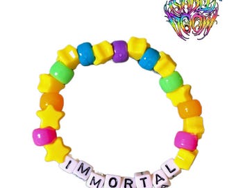 Isabel Doom - Pulseira de miçangas inspirada em Immortal