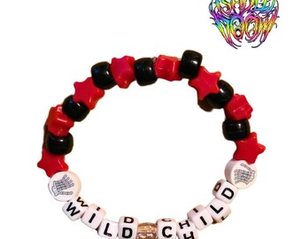 Isabel Doom - Pulseira de miçangas "Wild Child" inspirada na WASP