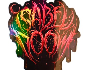 Isabel Doom - "Bloody-Gore" Logo Die Cut Sticker
