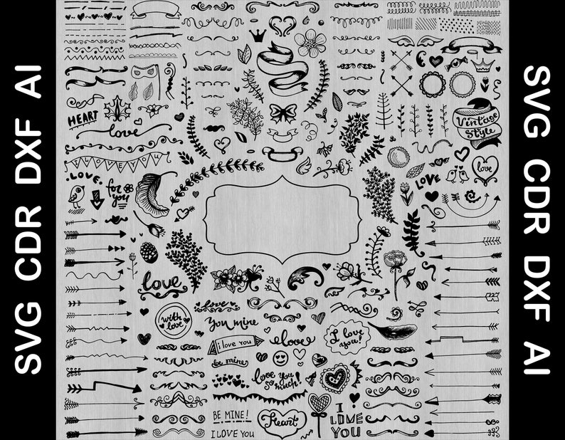 Download Valentines Monogram Svg Valentines Day Svg Bundle Arrow Svg File Crossed Arrows Svg Art Collectibles Digital Prints Intellistall Com