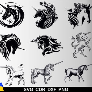 Unicorn Svg files, Unicorn Head Svg, Unicorn Mandala Svg, Unicorn Face Svg, Unicorn Bundle Svg, Unicorn cdr, Unicorn Dxf, Unicorn Png