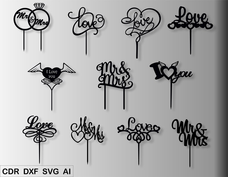 Free Free 201 Laser Cut Wedding Cake Topper Svg Free SVG PNG EPS DXF File