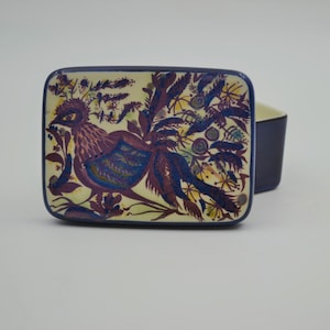 Earthenware box Tenera series by Marianne Johnson for Royal Copenhagen