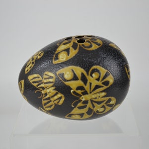 Earthenware egg Baca series by Nils Thorsson for Aluminia