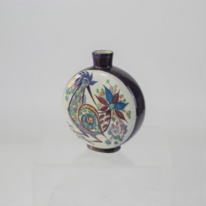 Earthenware vase Tenera series by Marianne Johnson for Aluminia