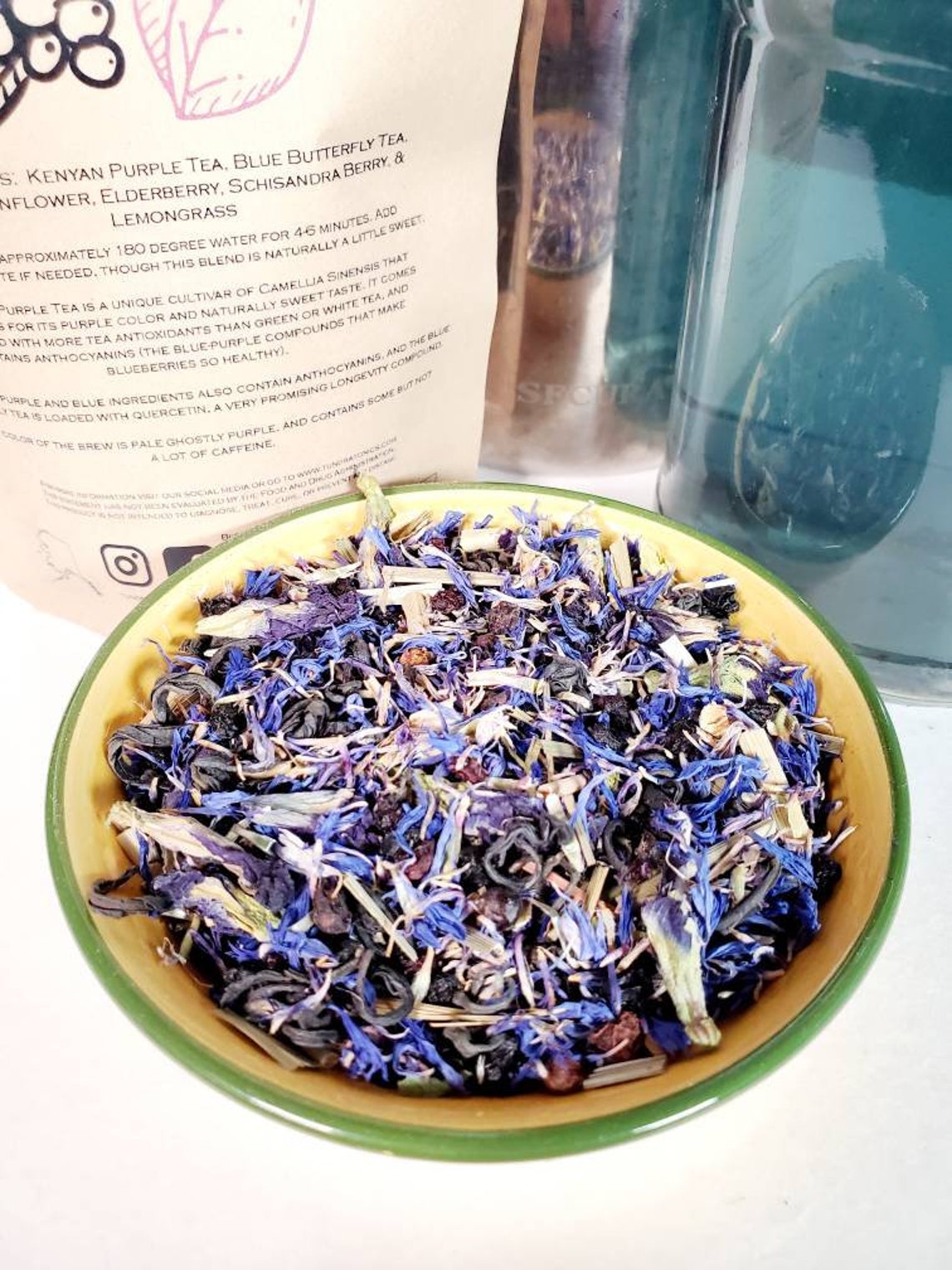 Kenyan Purple Tea Organic Loose Leaf Herbal Blend Etsy UK