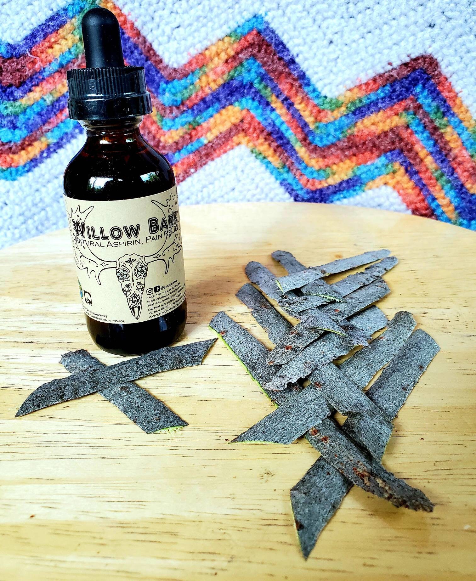 Willow Bark Alaskan Willow Pain Relief Etsy