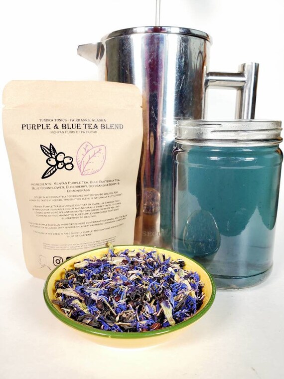 Kenyan Purple Tea Organic Loose Leaf Herbal Blend Etsy UK