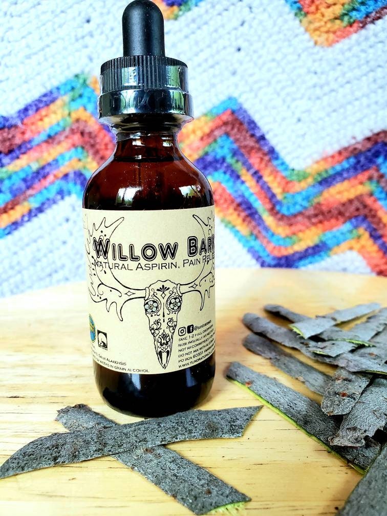 Willow Bark Alaskan Willow Pain Relief Etsy